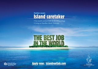 Tourism Queensland’s 2009 ‘Best Job in the World’ campaign