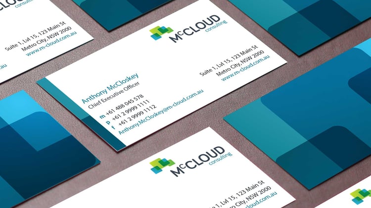 McCloud business cards