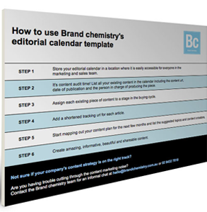 Editorial Calendar Template