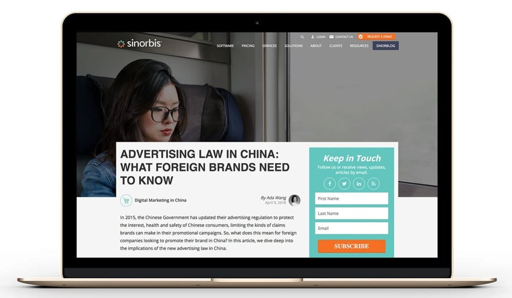 Sinorbis case study helping western business in China