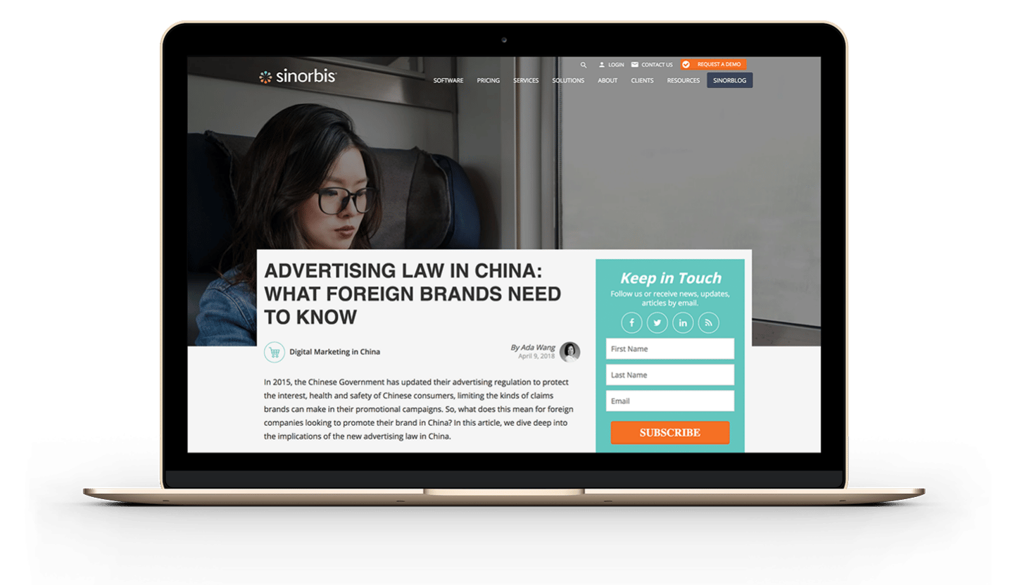 Sinorbis - specialist China digital marketing agency