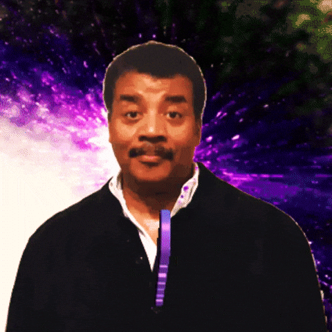 Neil Degrasse Tyson Mind Blown Gesture
