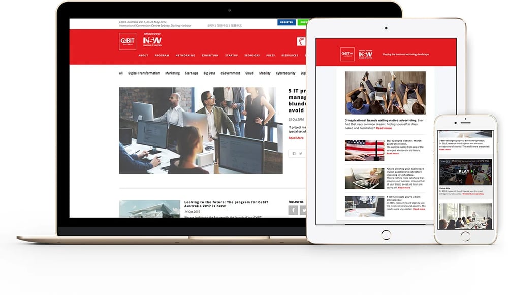 CeBIT Australia website