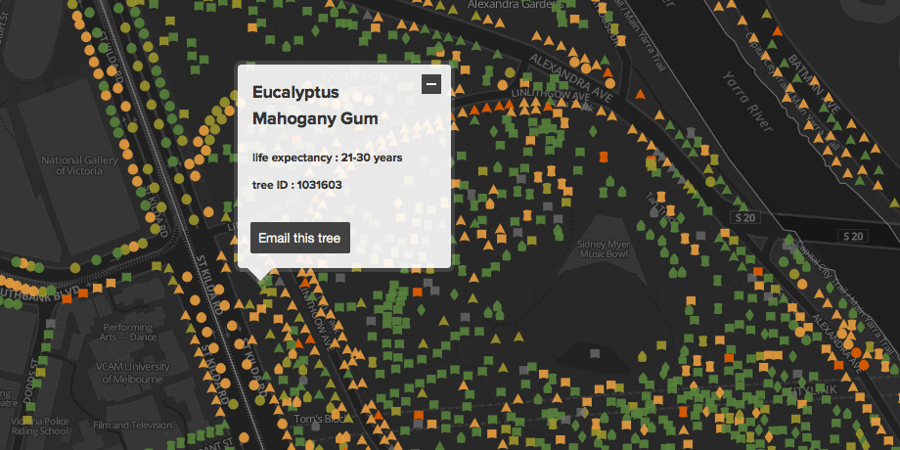 OOM Creative's interactive data map