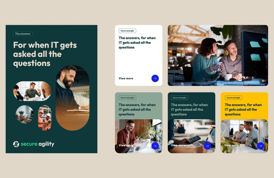 Secure Agility — brand identity system