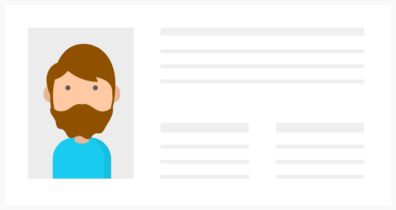 Buyer persona illustration